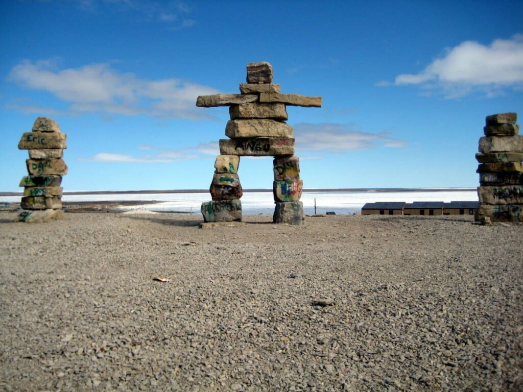 Inukshuk in Igloolik