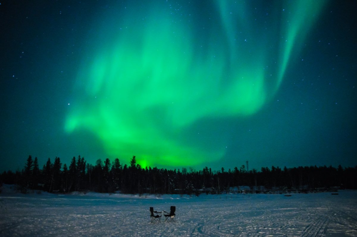 Northern Lights Yellowknife, Canada